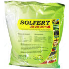 Solfert 20-20-20+ME 1 kg, ingrasamant foliar echilibrat tip NPK+ microelemente (Bor, Cupru, Fier, Mangan, Molibden, Zinc), stimuleaza dezvoltarea radiculara si vegetativa, imbunatateste calitatea si cantitatea productiei