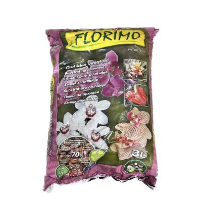 Turba Florimo 3 L, substrat orhidee