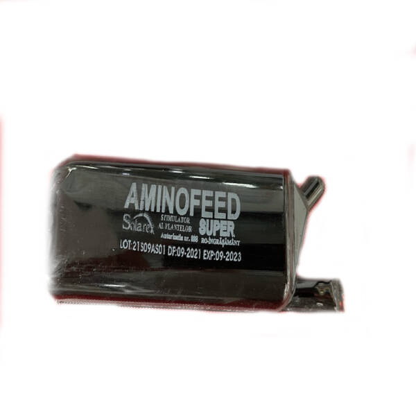 Aminofeed Super 100 ml, ingrasamant foliar, Solarex, dezvolta suprafata foliara si radacina, imbunatateste calintatea si cantitatea productiei, mareste rezistenta la boli