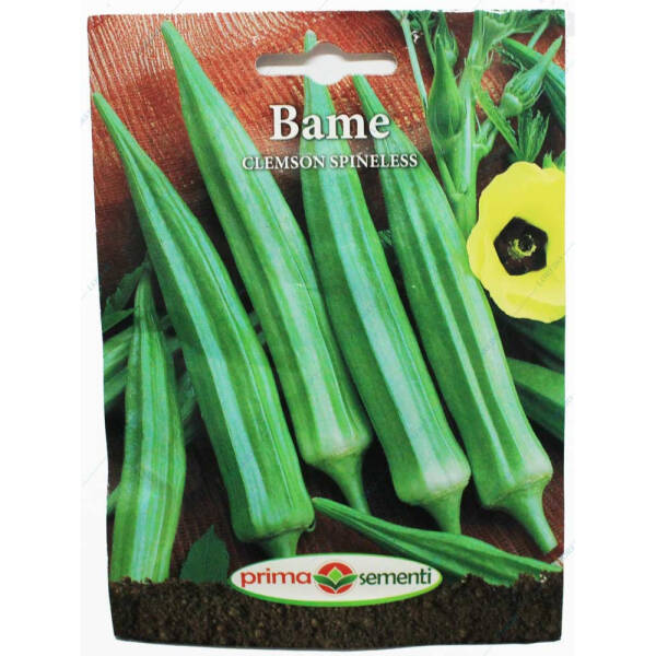 Seminte bame Clemson Spineless 6 gr ,Prima Sementi