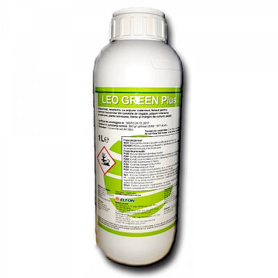 Leo Green Plus 360SL 1 L, erbicid total sistemic, post emergent, neselectiv, glifosat (buruieni monocotiledonate si dicotiledonate, anuale si perene)