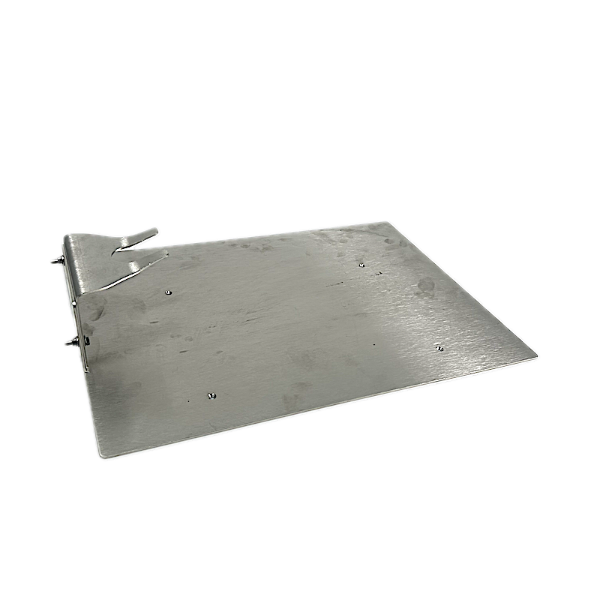 Placa suport punga Bag-in-Box reglabila, inox,  (faciliteaza umplerea pungilor pentru Bag-in-Box)