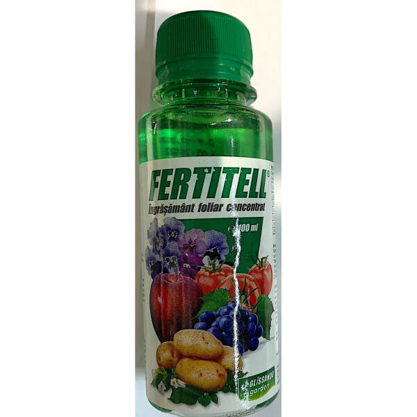 Fertitell 100 ml ingrasamant foliar (cereale, vita de vie, legume, cartof, pomi fructiferi, flori)