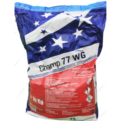 Champ 77WG 10 kg fungicid cupric de contact, NuFarm (cartof, castraveti, tomate, vita de vie, mar)