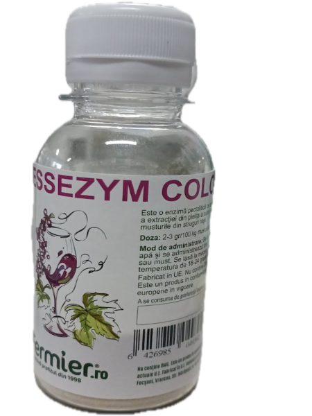 Enzime Essezym Color 20 gr (pentru struguri rosii, enzime extractie culoare)