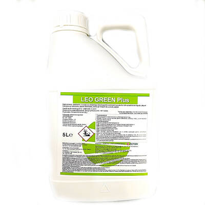 Leo Green Plus 360SL 5 L, erbicid total sistemic, post emergent, neselectiv, glifosat (buruieni monocotiledonate si dicotiledonate, anuale si perene)