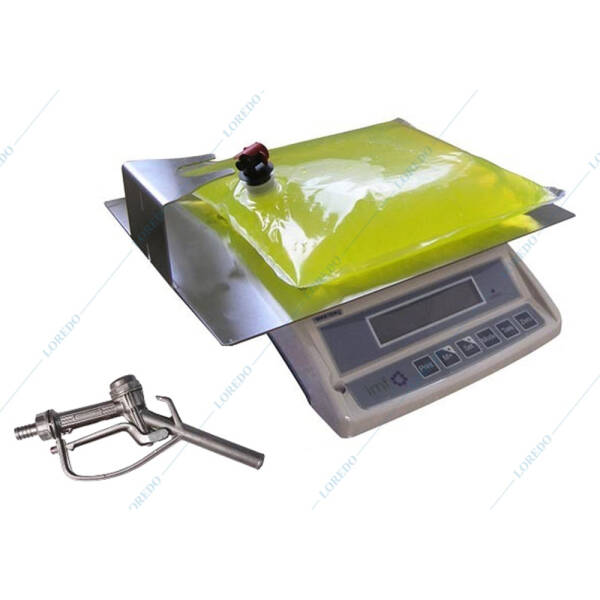 Echipament de umplere Bag-in-Box cu cantar