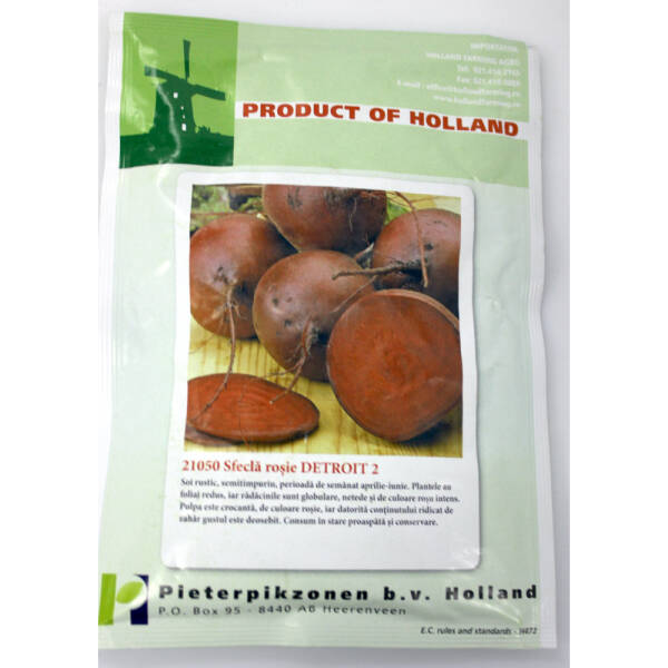 Seminte sfecla rosie Detroit 25gr