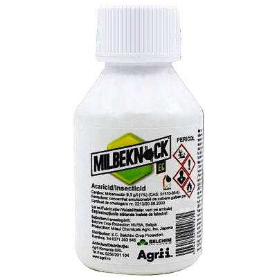 Milbeknock EC 50 ml insecticid acaricid de contact, Belchim (vita de vie, mar, castraveti)