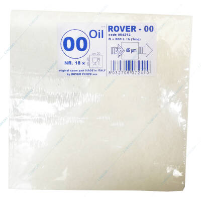Placa filtranta Rover 00 OIL 20x20, filtrare lichide alimentare uleioase