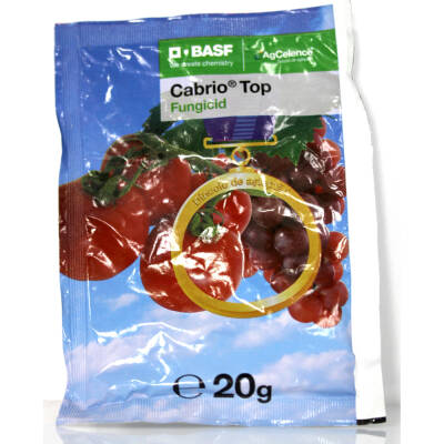 Cabrio Top 20 gr fungicid sistemic si de contact BASF (vita de vie, tomate)