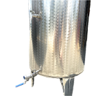 Cisterna inox 300 L, Zottel, cu fund conic cu picioare sudate 2