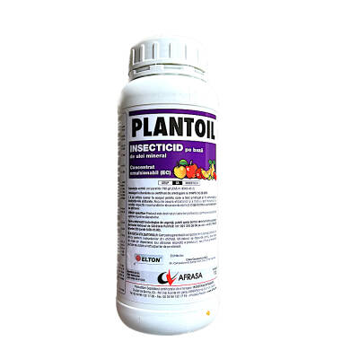 Plantoil 1L, insecticid pe baza de ulei mineral, Afrasa, pomi-samburoase (Paduchele din San Jose) in perioada de repaus vegetativ