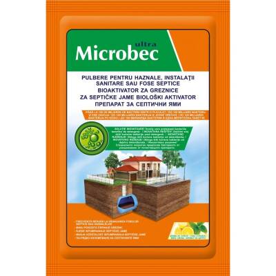 Bros Microbec tratament pentru fose septice 25 gr