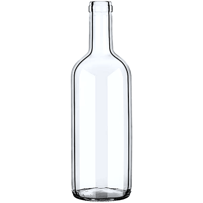 Sticla 0.75L Bordeaux Leggera transparenta pentru vin