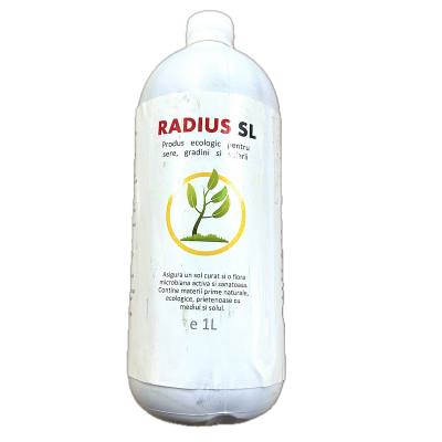 Radius SL 1 L, dezinfectant ecologic pentru sere, gradini, solarii