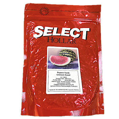 Seminte pepene verde Crimson Sweet 500 gr, netratate, Select Hollar
