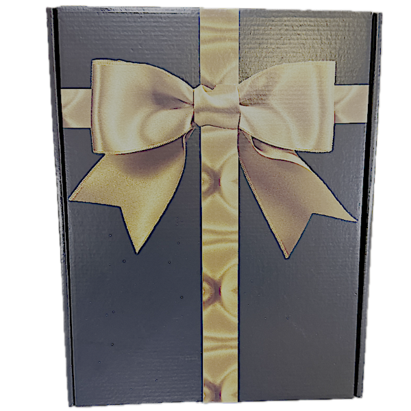 Cutie pentru 3 sticle model tip cadou