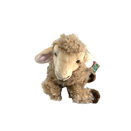 Jucarie oaie culcata din plus