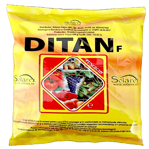 Ditan F 20 gr, fungicid vita de vie, Folpet