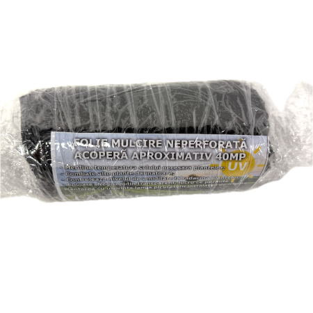 Folie mulcire 1 x 40 m, 15 microni