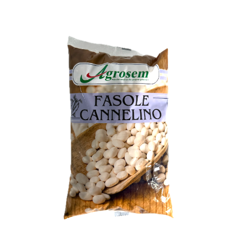 Seminte fasole pitica pentru boabe albe Cannelino 1 kg, Agrosem